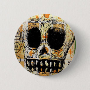 Bóton Redondo 5.08cm La Calavera 2