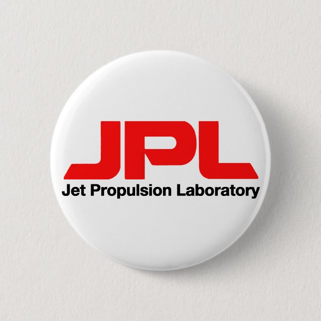 Bóton Redondo 5.08cm Laboratório de propulsão a jacto (Frente)