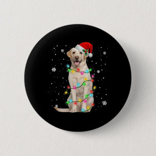 Bóton Redondo 5.08cm Labrador Retriever Cães Árvore Vadio Xma