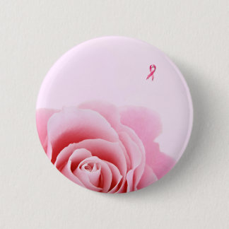 Bóton Redondo 5.08cm Laço do Câncer de Mama e Leggings de Rosa Rosa