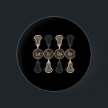 Bóton Redondo 5.08cm Lacrosse Chemist Science<br><div class="desc">Legal químico dizendo. Você é Cientista,  Mesa Periódica ou Química? Então esse design de Química é exatamente para você!</div>