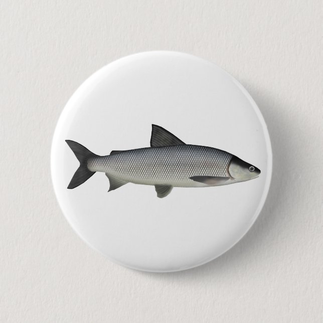 Bóton Redondo 5.08cm Lago Whitefish Button (Frente)