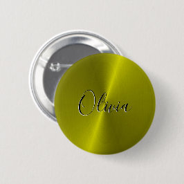 Bóton Redondo 5.08cm Lâmpada fina amarela