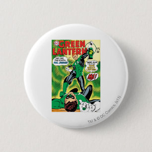 Bóton Redondo 5.08cm Lanterna verde - saia este Earch Hal Jordan