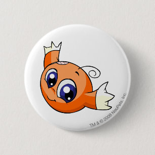 Bóton Redondo 5.08cm Laranja de Kiko