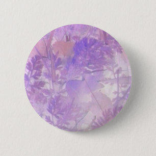 Bóton Redondo 5.08cm Lavanda Floral