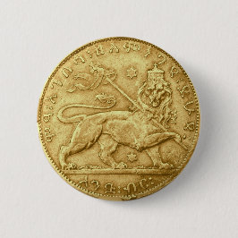 Bóton Redondo 5.08cm Leão de Judah Button