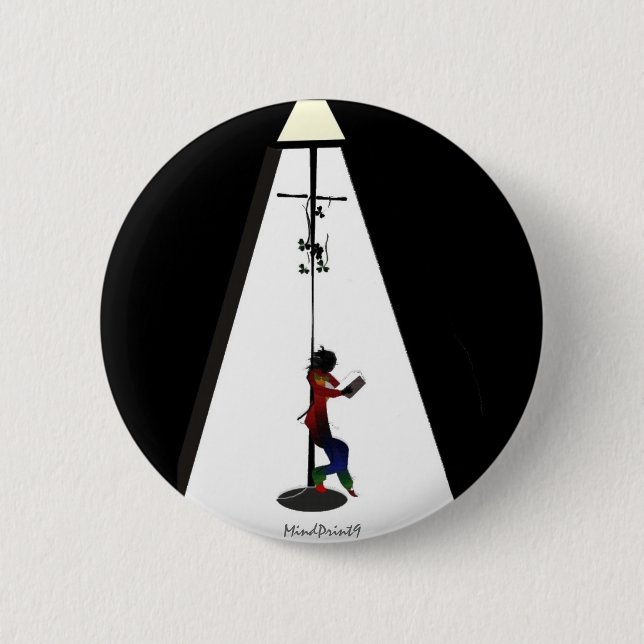 Bóton Redondo 5.08cm Leitura de Sreetlight (Frente)