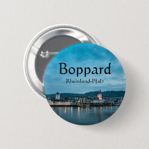 Bóton Redondo 5.08cm Lembrança de Boppard Alemanha