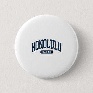 Bóton Redondo 5.08cm Lembrança Vintage Homens Mulheres Honolulu Havaí O