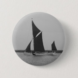 Bóton Redondo 5.08cm Lembrete de Barcaça de Vela