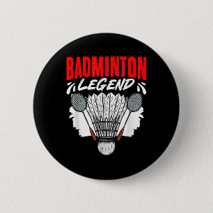 Bóton Redondo 5.08cm Lenda do Badminton Peteca Esporte Hobby Badminton 