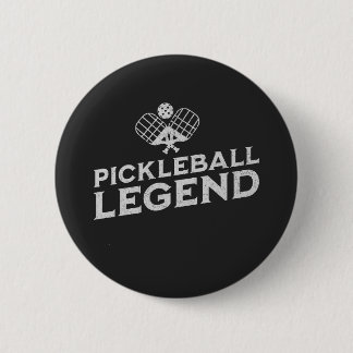 Bóton Redondo 5.08cm Lente de picleball Engraçado Lover de Bola de Picl
