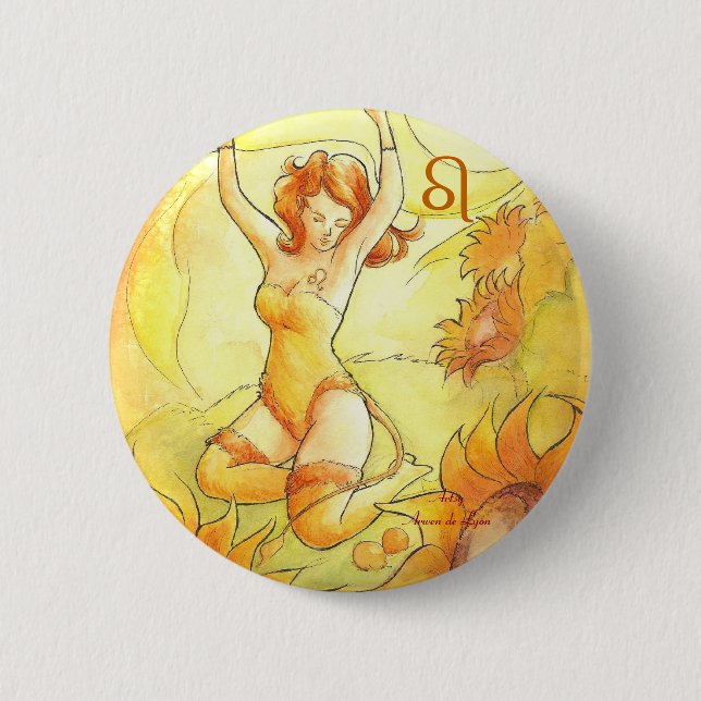 Bóton Redondo 5.08cm Leo (Frente)