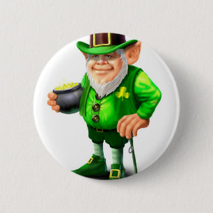 Bóton Redondo 5.08cm Leprechaun