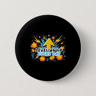 Bóton Redondo 5.08cm Levando Ck Todos Os Dias Para Um Jogador De Camisa