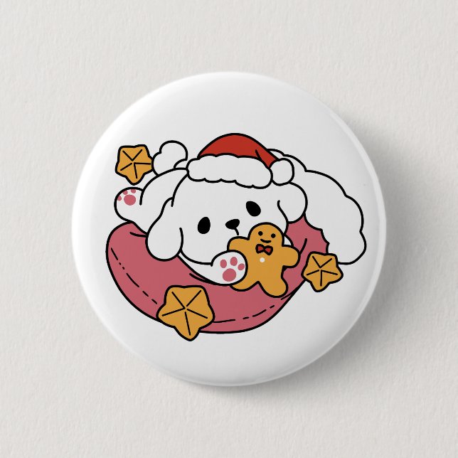 Bóton Redondo 5.08cm Leve o Natal para o Natal (Frente)