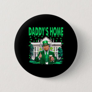 Bóton Redondo 5.08cm Leve o Pai Americano Ck para casa Funny Trump Rua