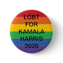 LGBT para Kamala Harris 2020 Botão