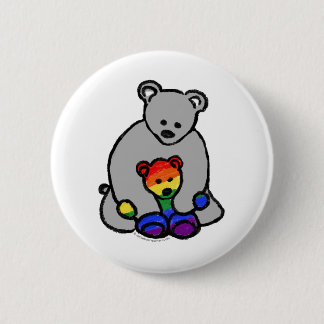 Bóton Redondo 5.08cm LGBTQ+ Ally
