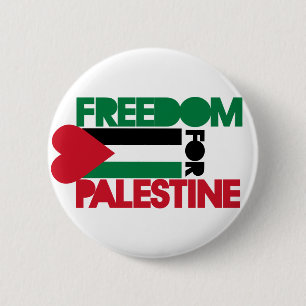 Bóton Redondo 5.08cm Liberdade para a Palestina