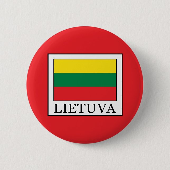 Bóton Redondo 5.08cm Lietuva (Frente)