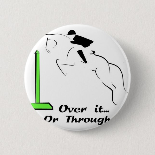 Bóton Redondo 5.08cm ligação em ponte (Frente)