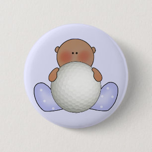 Bóton Redondo 5.08cm Lil Golf Baby Boy - Étnico