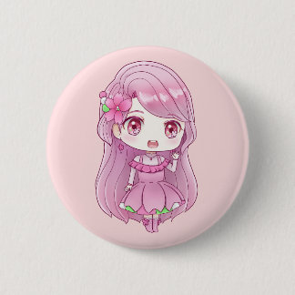 Bóton Redondo 5.08cm [Limited Time Offer] Sakura Mugi Buttons