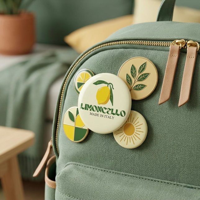 Bóton Redondo 5.08cm Limoncello (Criador carregado)