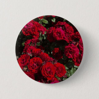 Bóton Redondo 5.08cm Lindo broche de tulipa rosa