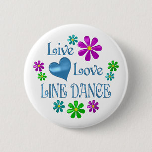 Bóton Redondo 5.08cm Linha viva dança do amor