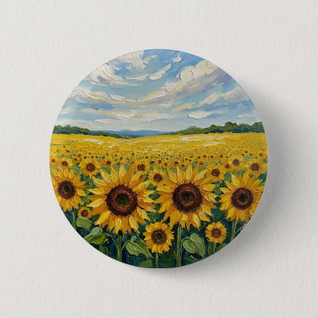 Bóton Redondo 5.08cm Little piece of sunshine pin (Frente)