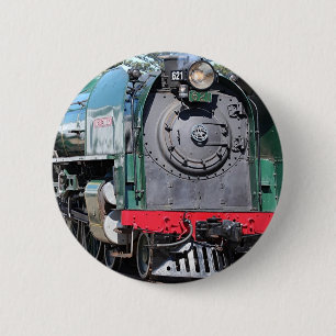 Bóton Redondo 5.08cm Locomotiva de vapor, Goolwa, Sul da Austrália