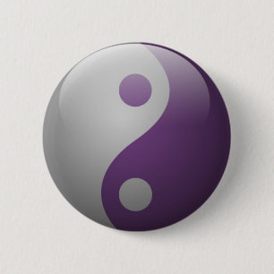 Bóton Redondo 5.08cm Logo Yang-Yang