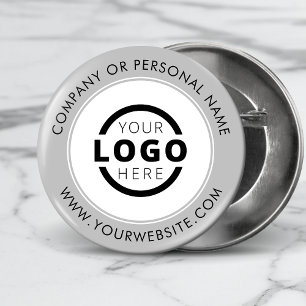 Bóton Redondo 5.08cm Logotipo da empresa personalizado Marca corporativ