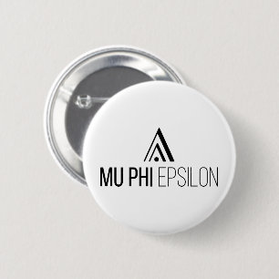 Bóton Redondo 5.08cm Logotipo da Mu Phi Epsilon