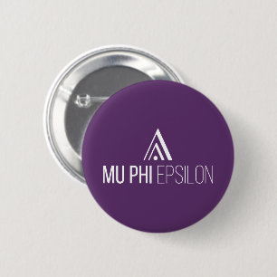 Bóton Redondo 5.08cm Logotipo da Mu Phi Epsilon