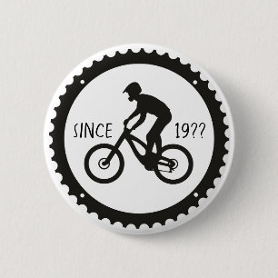 Bóton Redondo 5.08cm Logotipo de Ciclista