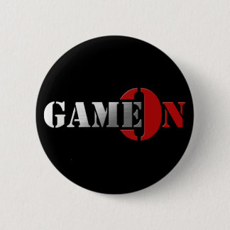 Bóton Redondo 5.08cm Logotipo de GameOn Netowrk