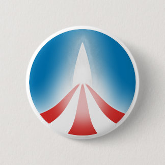Bóton Redondo 5.08cm Logotipo de Obama