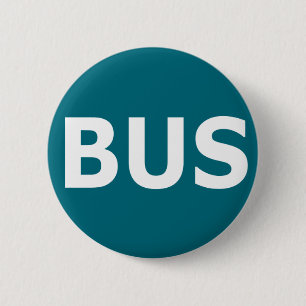 Bóton Redondo 5.08cm Logotipo do ÔNIBUS - Blau