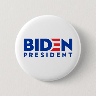Bóton Redondo 5.08cm Logotipo do Presidente da Biden