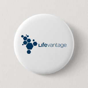 Bóton Redondo 5.08cm Logotipo incorporado de LifeVantage