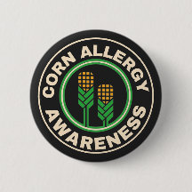 Logotipo Preto de Consciencialização da Alergia ao