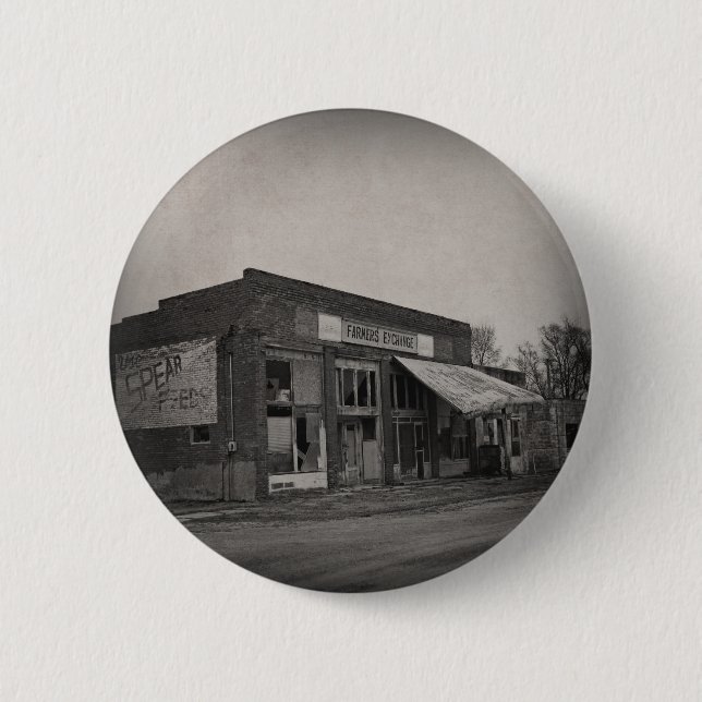 Bóton Redondo 5.08cm Loja de Feeds Abanada (Frente)