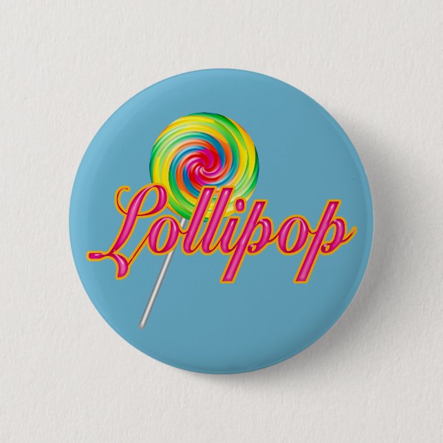 Bóton Redondo 5.08cm Lollipop (Frente)