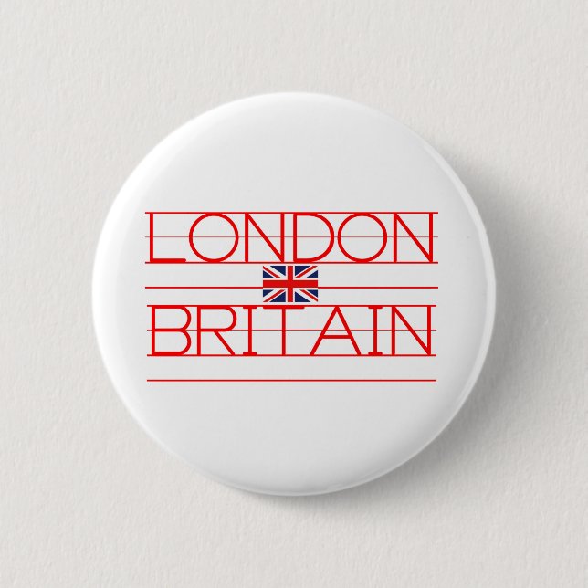 BÓTON REDONDO 5.08CM LONDON BRITAIN (Frente)