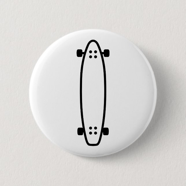 Bóton Redondo 5.08cm Longboard (Frente)