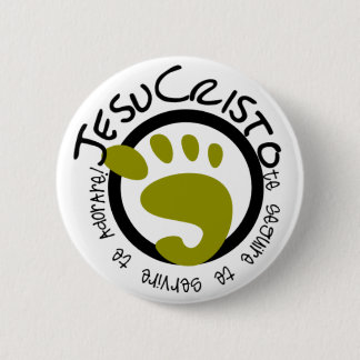 Bóton Redondo 5.08cm Los pasos de Jesus